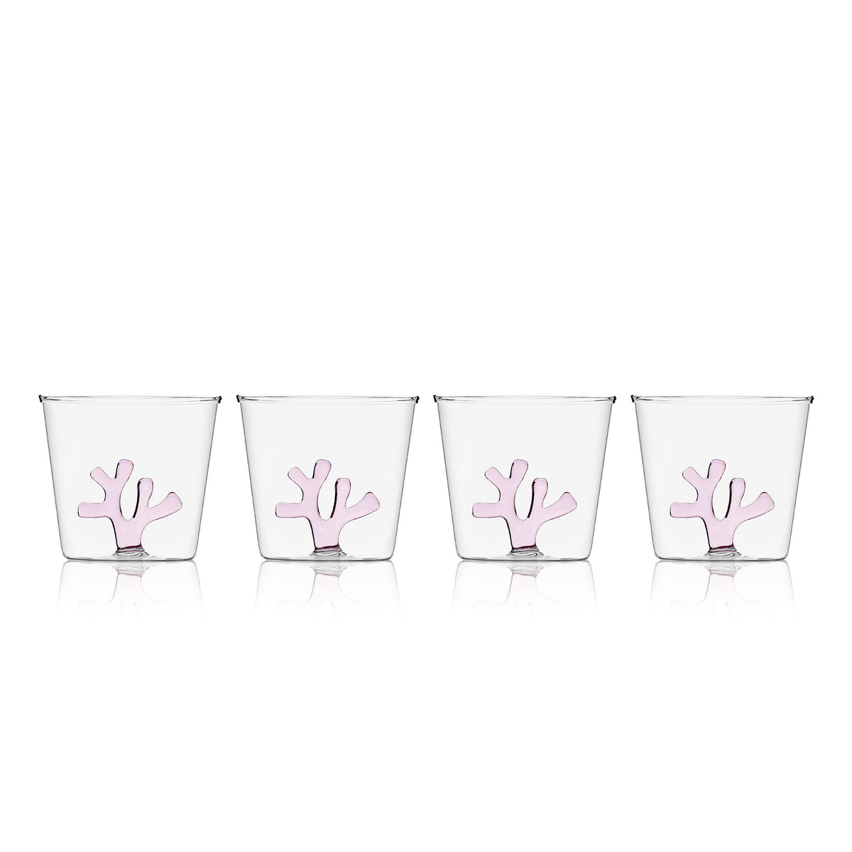 Whimsical Tumbler Glasses, Set of 4