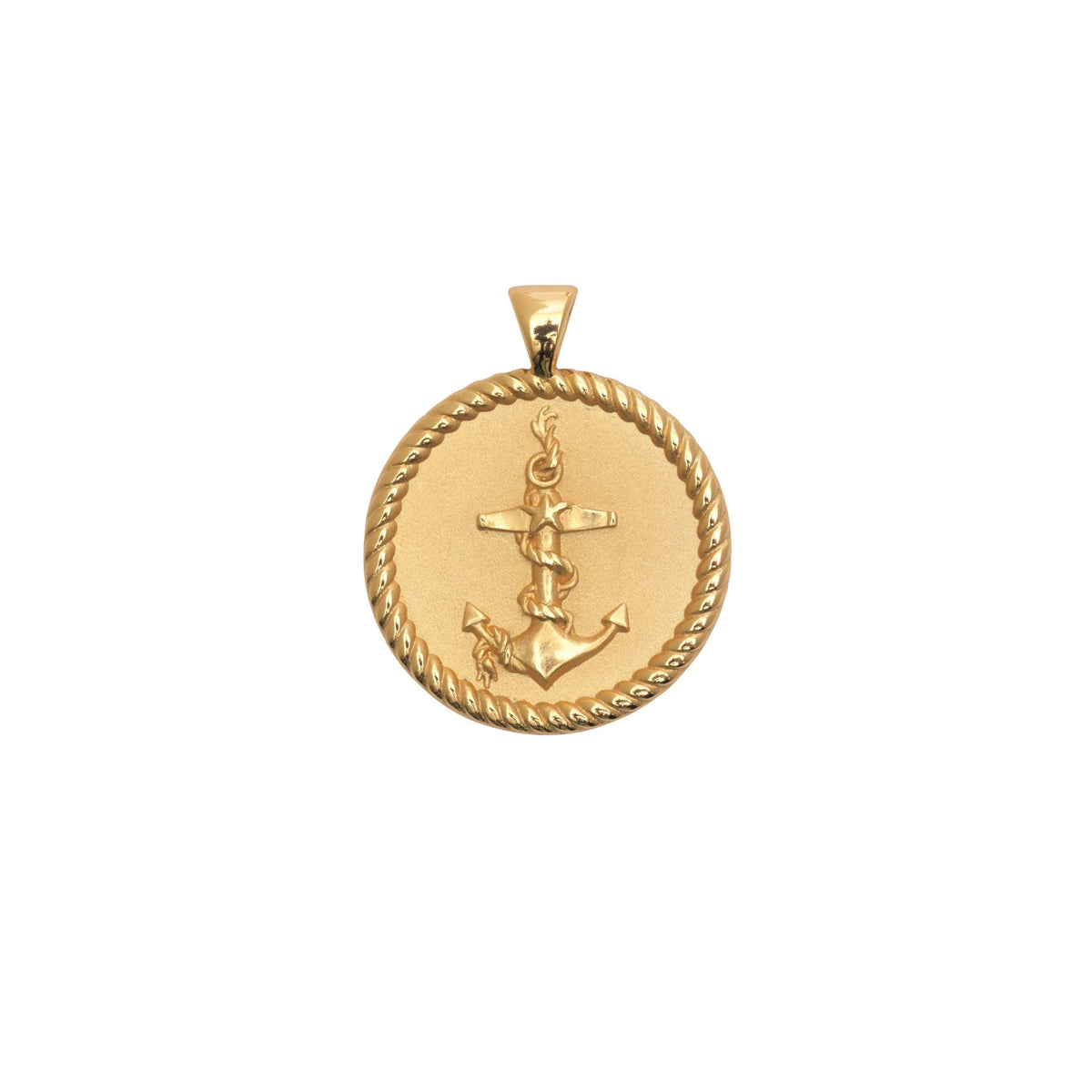 Strong JW Small Pendant Coin Necklace