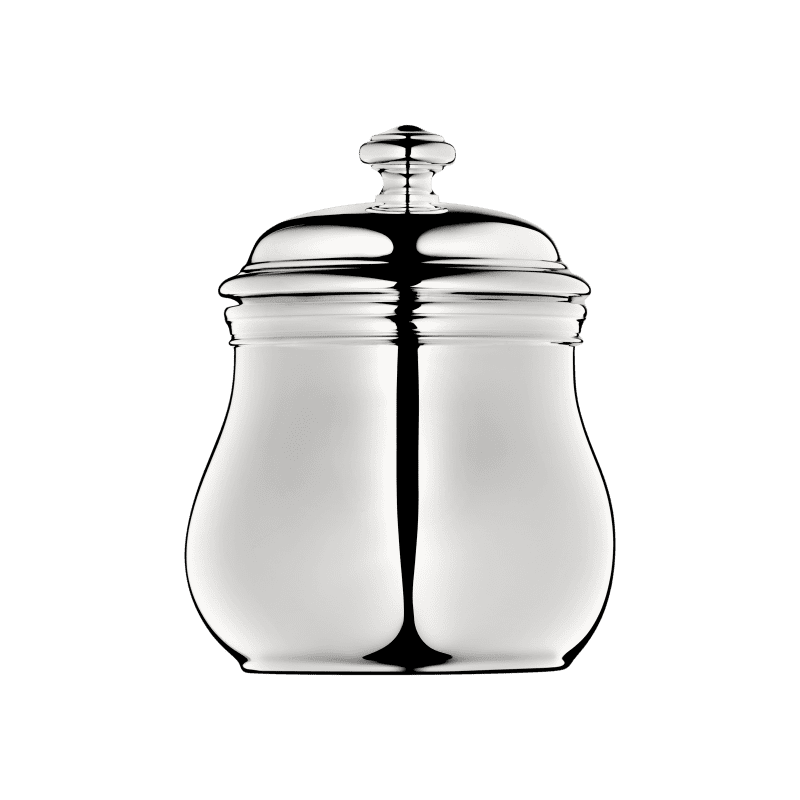 Albi Silver-Plated Sugar Bowl with Lid