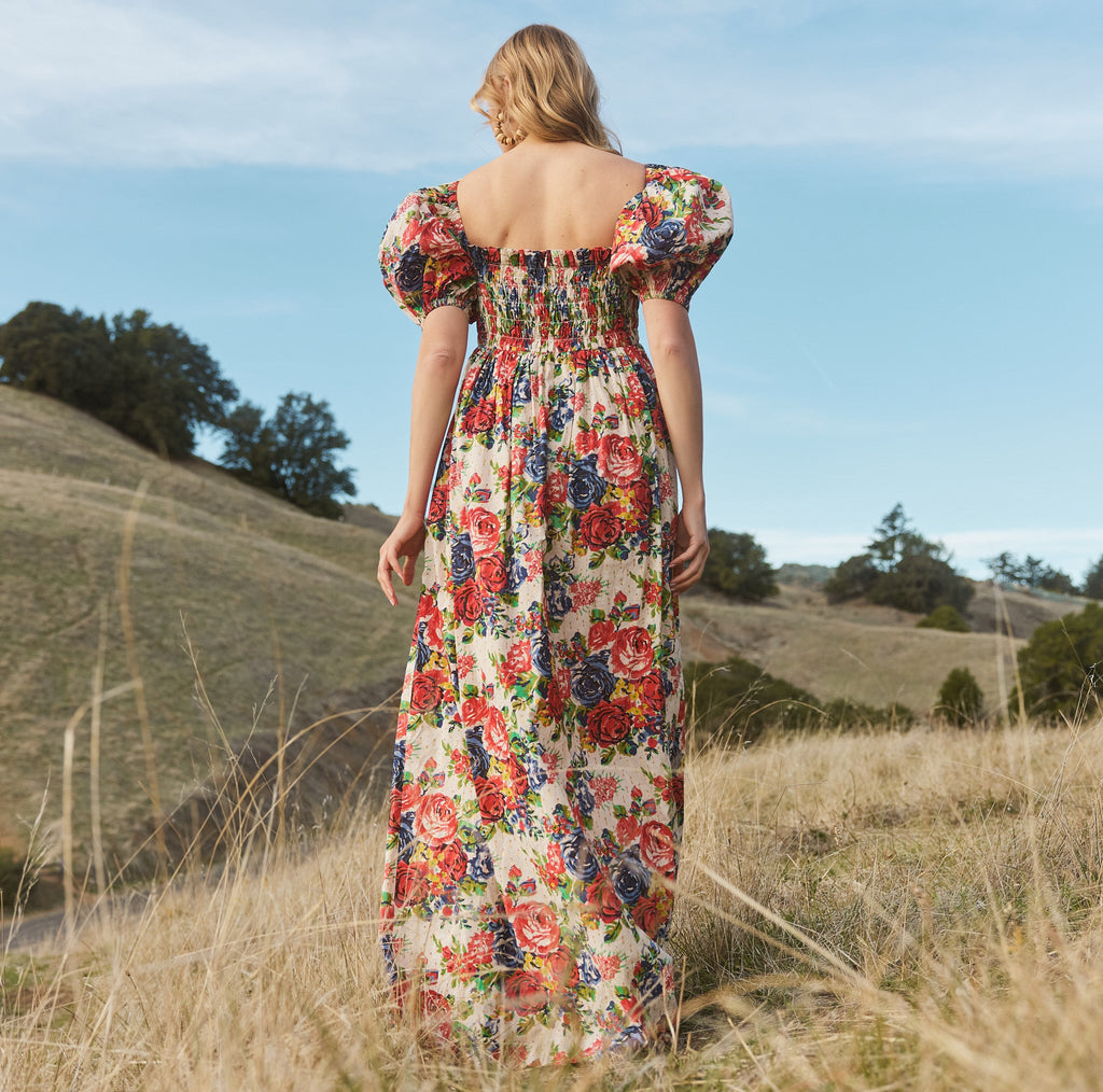 Blooming Floral Maxi Dress