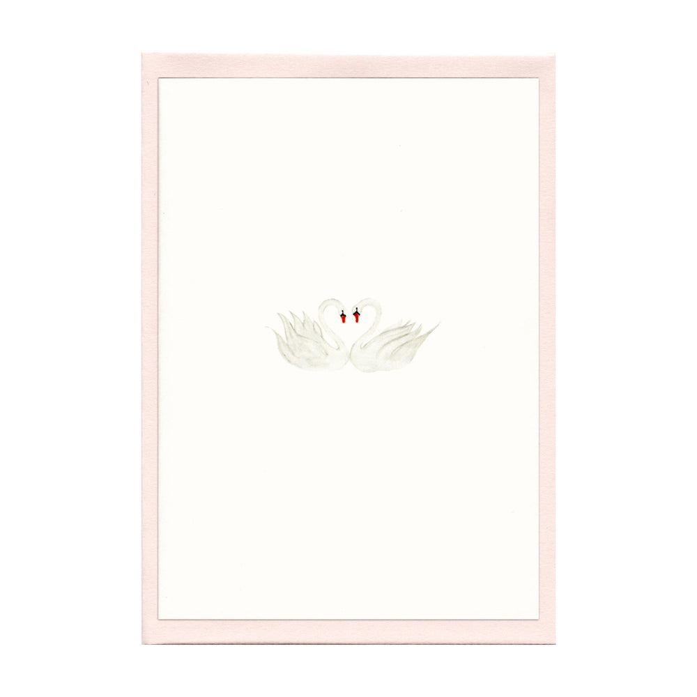 Pair of Swans Cards, Set of 5