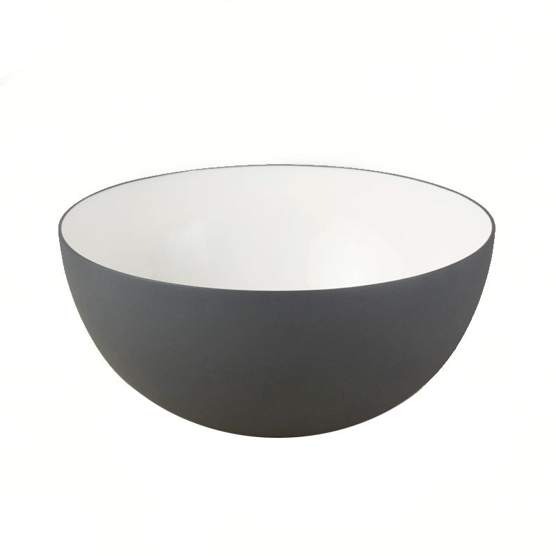 Aluminum + Enamel Serving Bowl, Large
