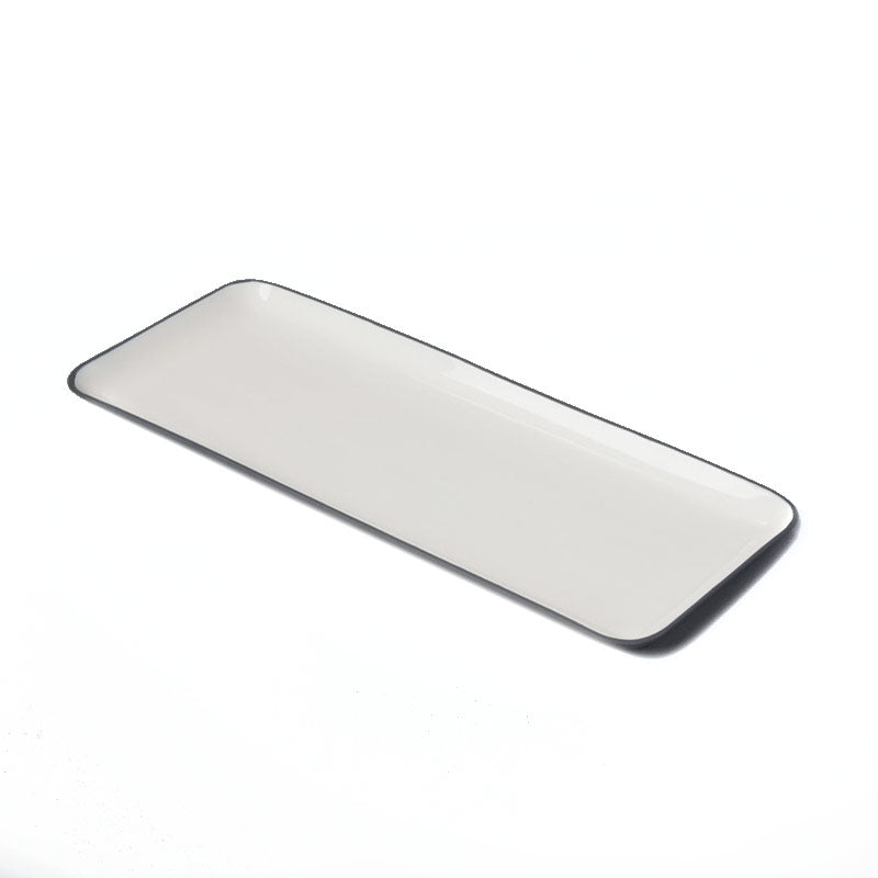 Aluminum + Enamel Rectangular Platter, Small