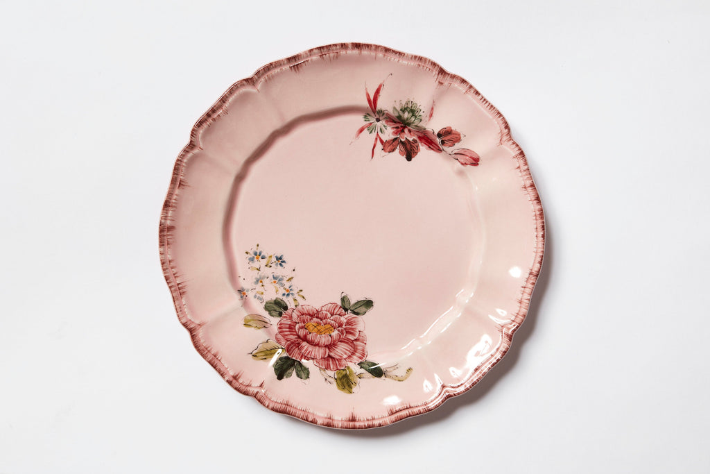 Veranda Rosa Dinner & Dessert Plates