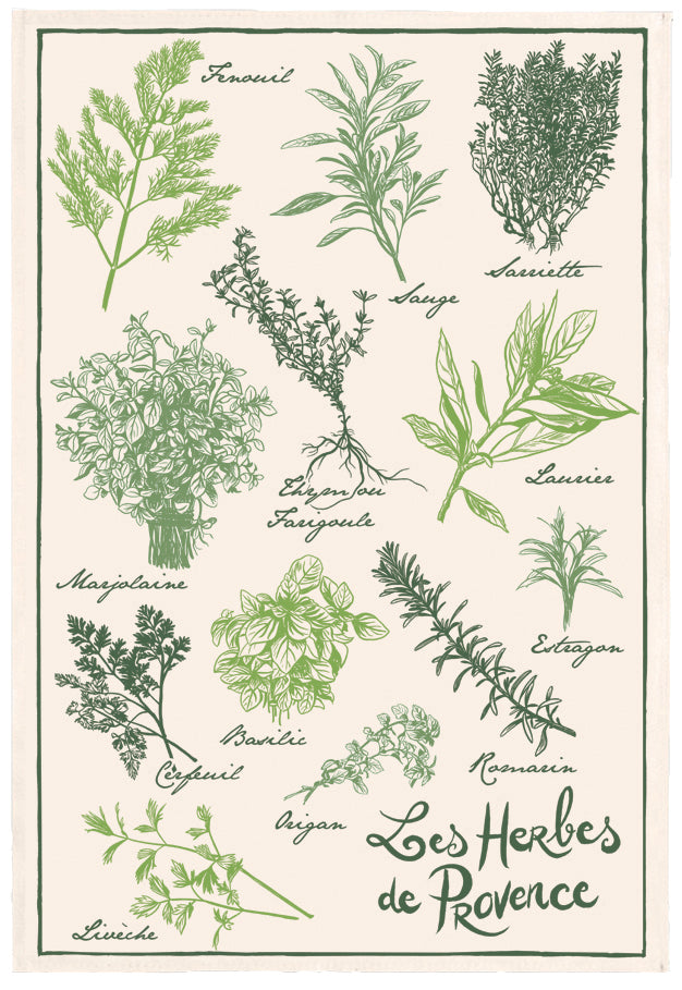 Tea Towel Herbs de Provence