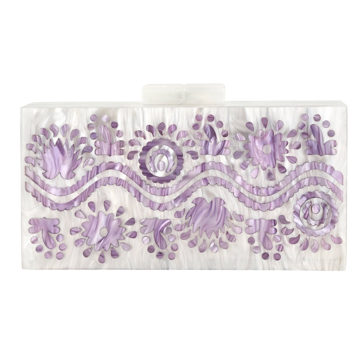 Tahiti Clutch in Lavender