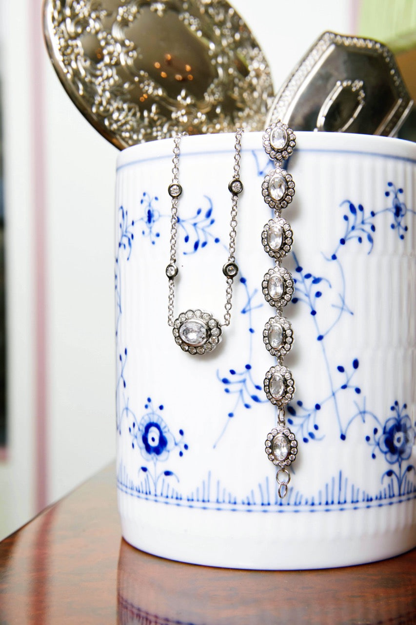 Ali Bracelet in White Topaz