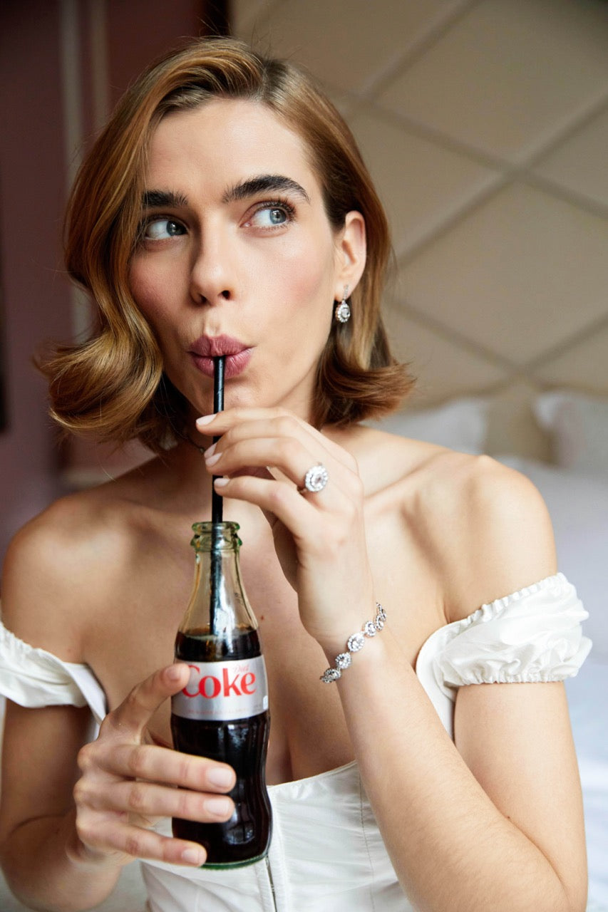 Ali Bracelet in White Topaz