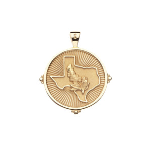 Texas JW Original Pendant Coin Necklace