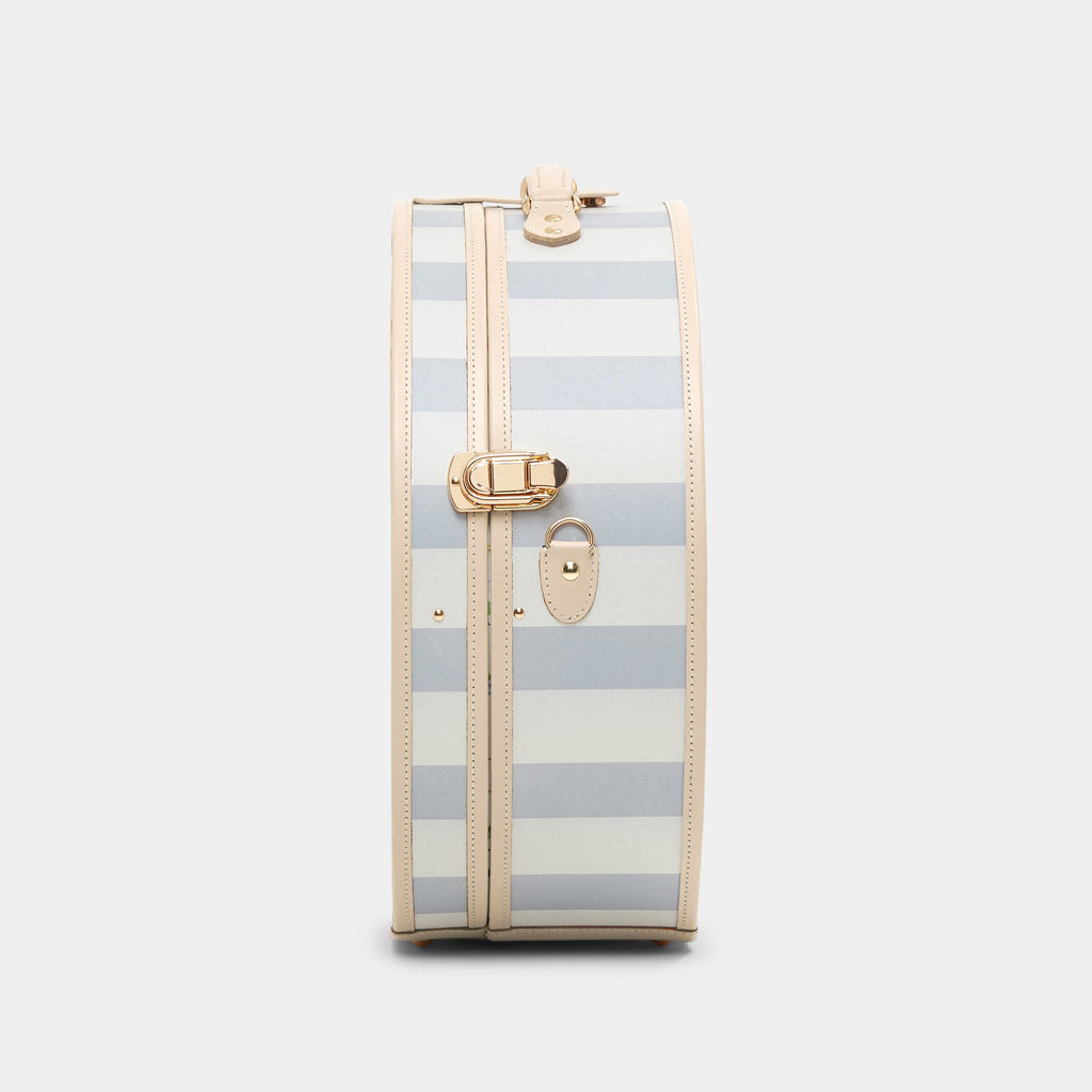 The Illustrator - Blue Hatbox Deluxe Hatbox Deluxe Steamline Luggage 