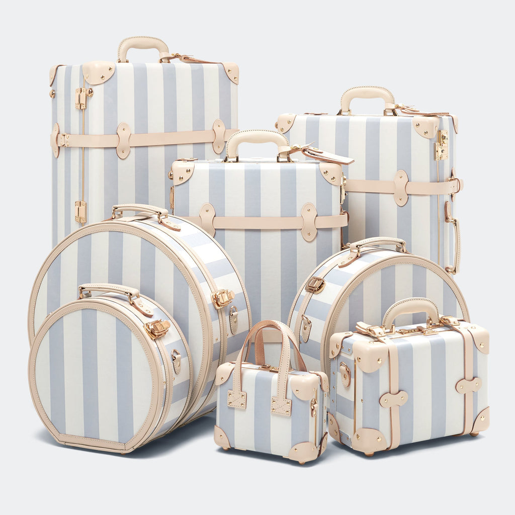 The Illustrator - Blue Check In Spinner Check In Spinner Steamline Luggage 