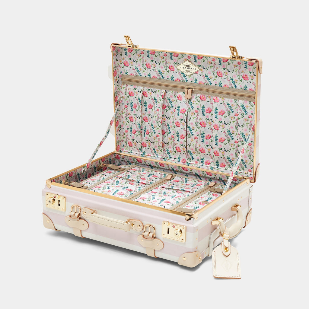 The Illustrator - Pink Carryon Carryon Steamline Luggage 