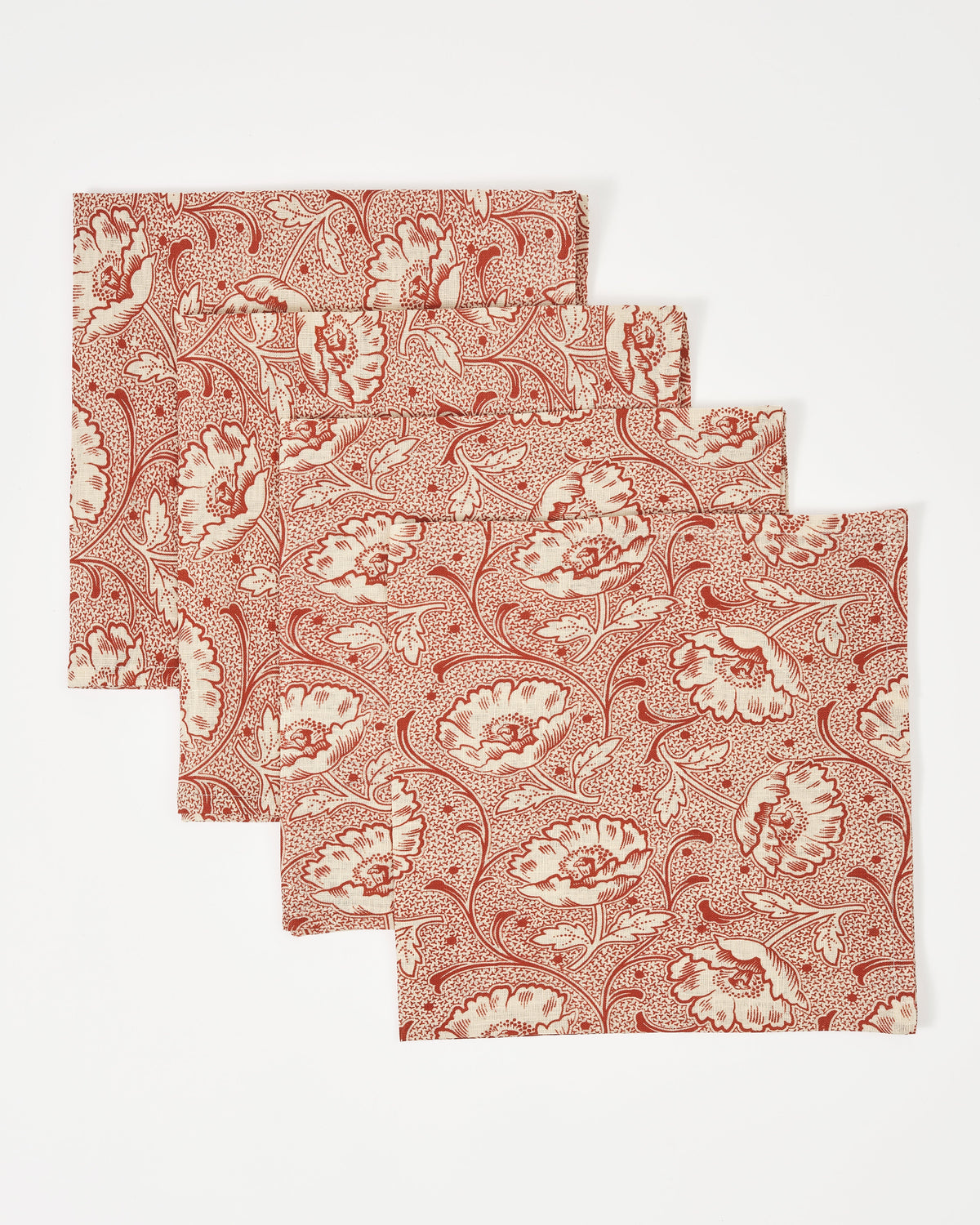 Toscana Red Napkins, Set of 4