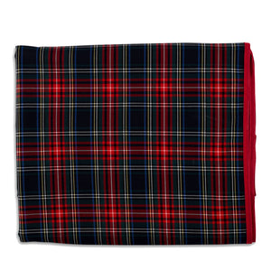 Traditional Holiday Red Tartan Tablecloth