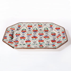 Trellis Octagonal Platter