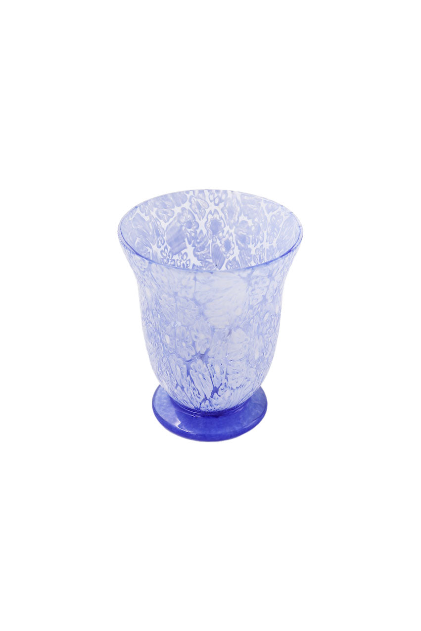 Tulip Tumbler Millefiori, Blue - Skye McAlpine Tavola