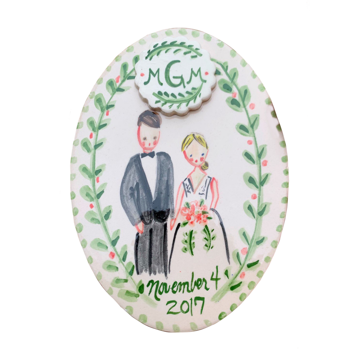 Custom Wedding Ornament