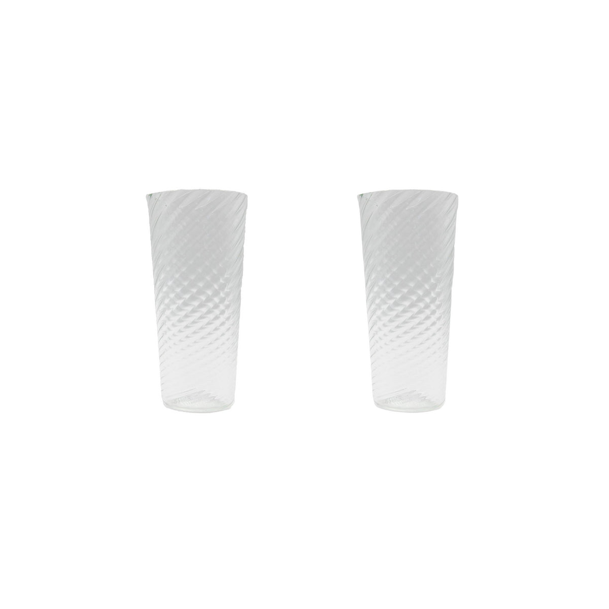 Zephyr Champagne Glass, Clear, Set of 2 - Skye McAlpine Tavola