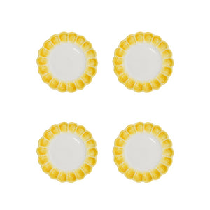 Lido Side Plate, Yellow, Set of 4 - Skye McAlpine Tavola