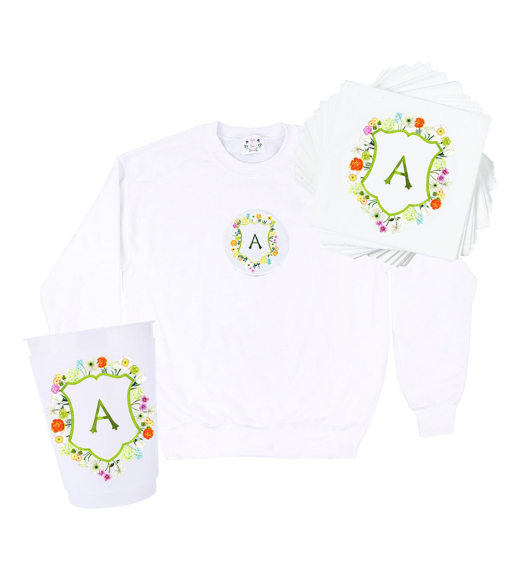 Spring Floral Crest Bundle