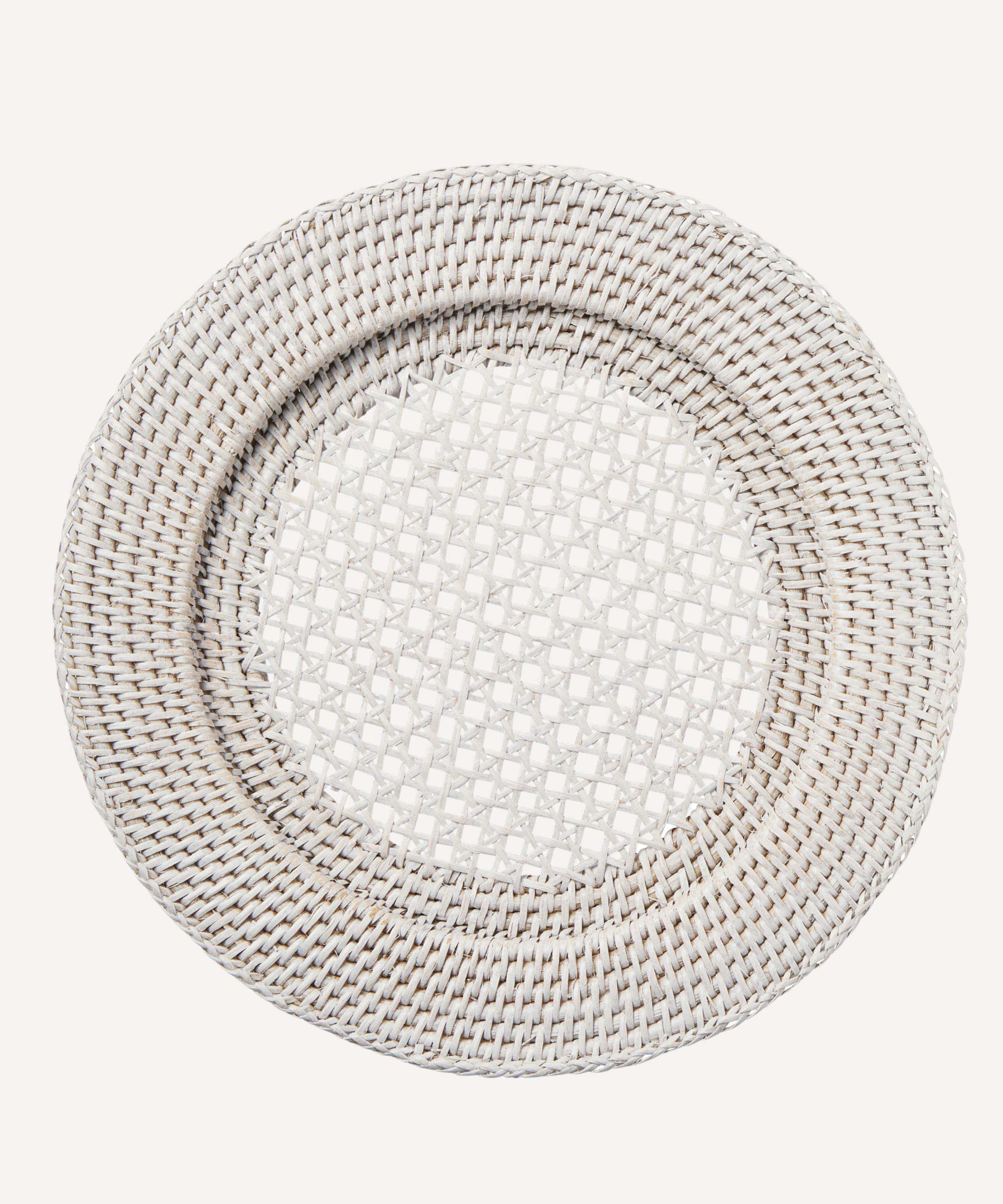 Rebecca Udall Rattan Charger Plate