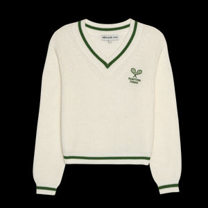 Hamptons Tennis V-Neck Sweater