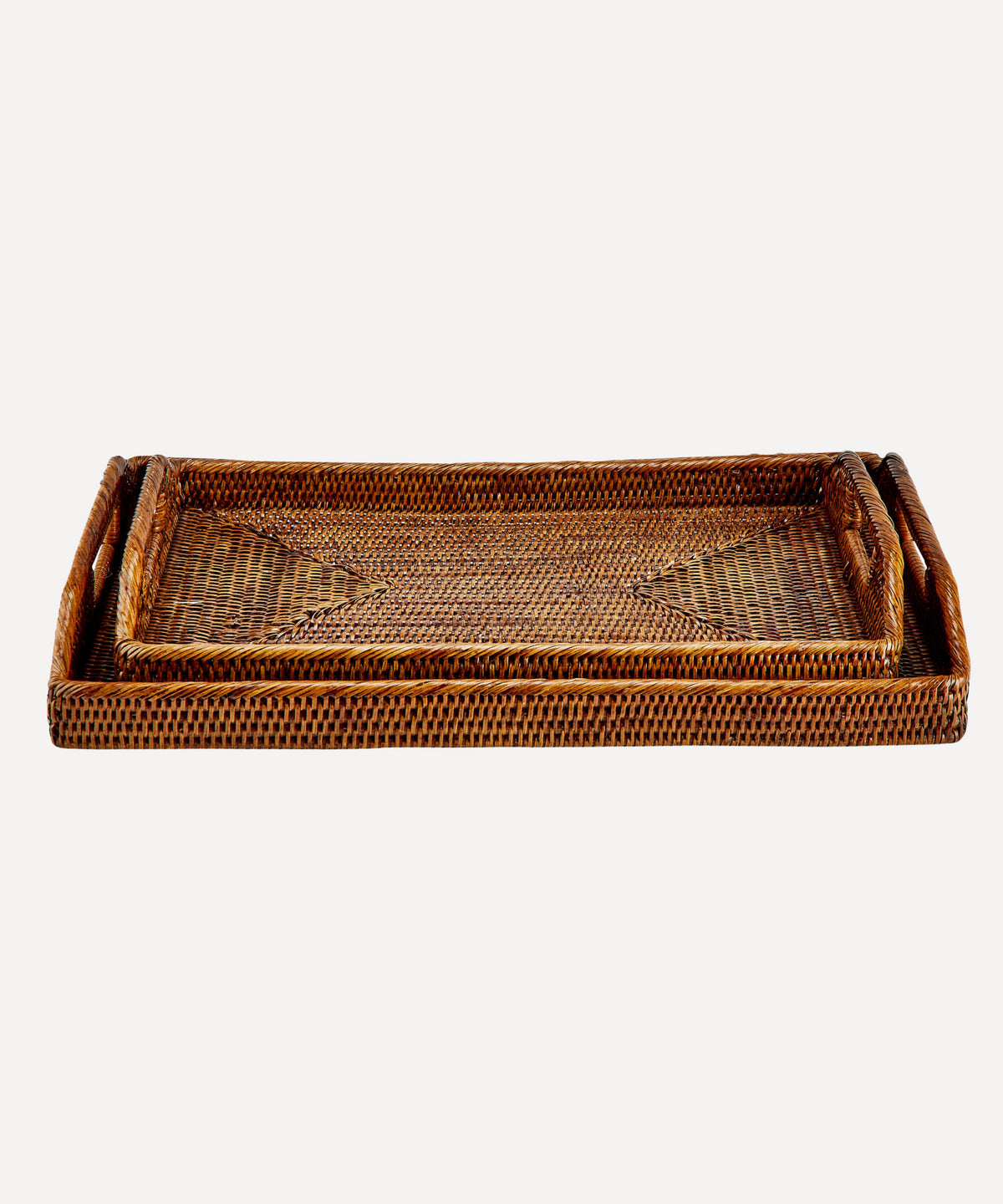 Rattan Serving Trays