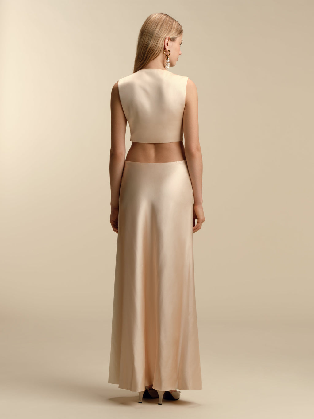 Colorblocked Twist Dress