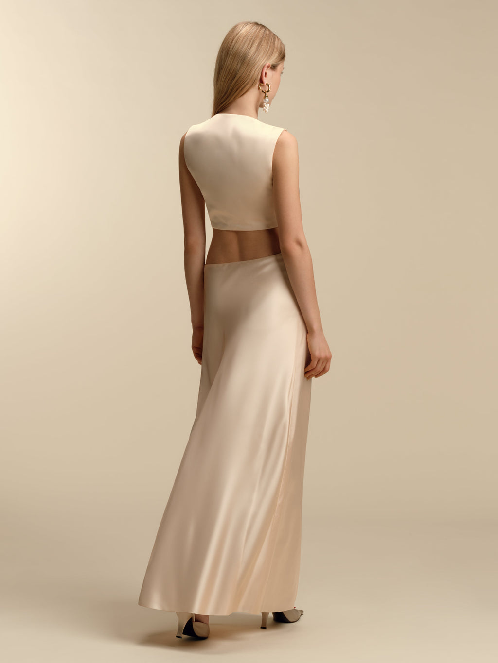 Colorblocked Twist Dress