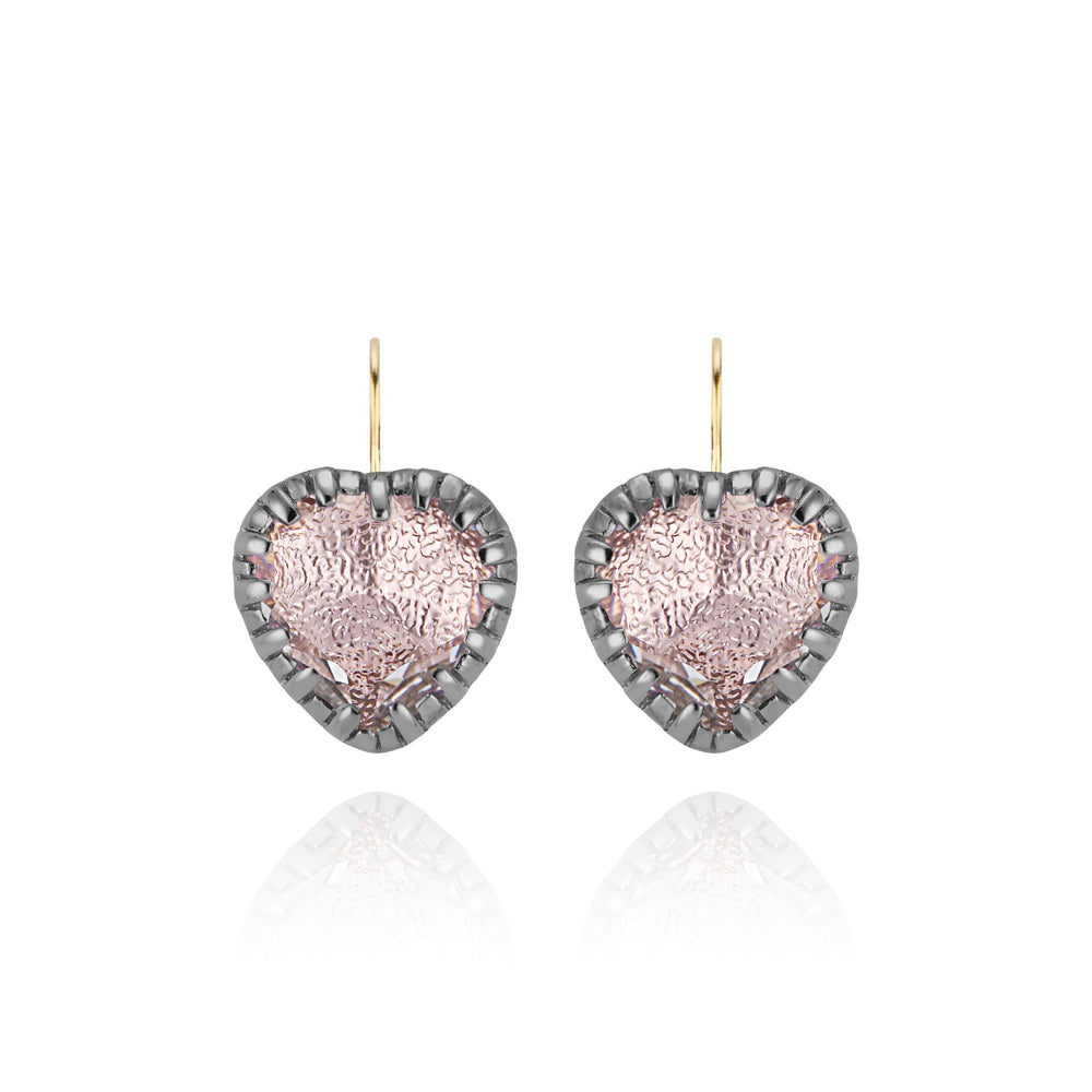 Valentina 'I Love NY' Button Earrings