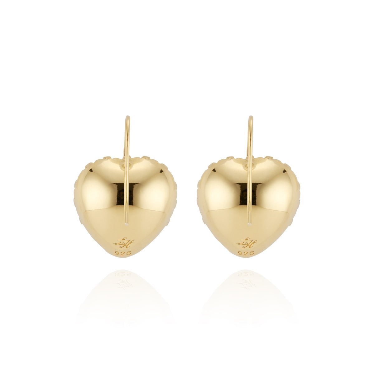 Valentina 'I Love NY' Button Earrings