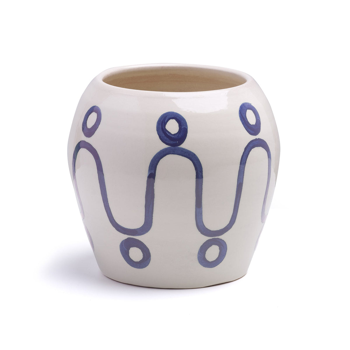 Cycladic Blue Vase