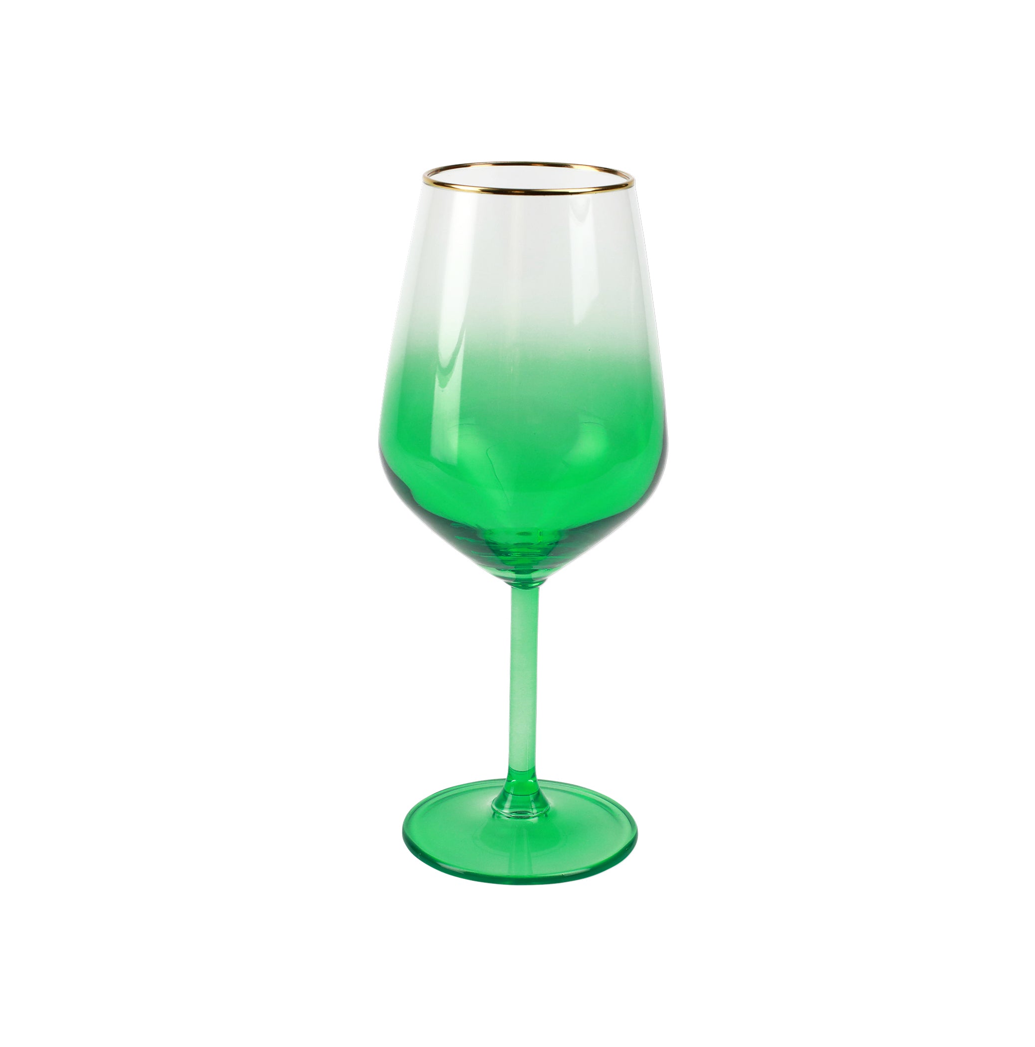 Rainbow Wine Glass