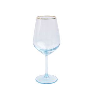 Rainbow Wine Glass