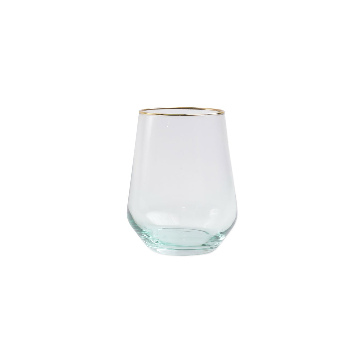 Rainbow Stemless Wine Glass