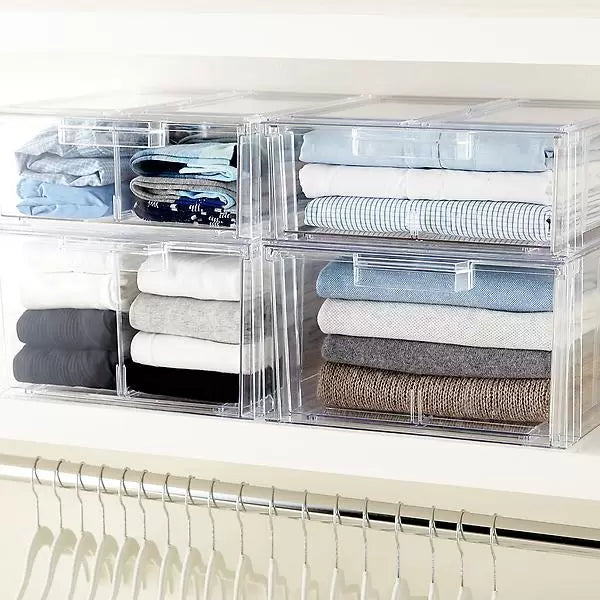 Clear Stackable Drawer