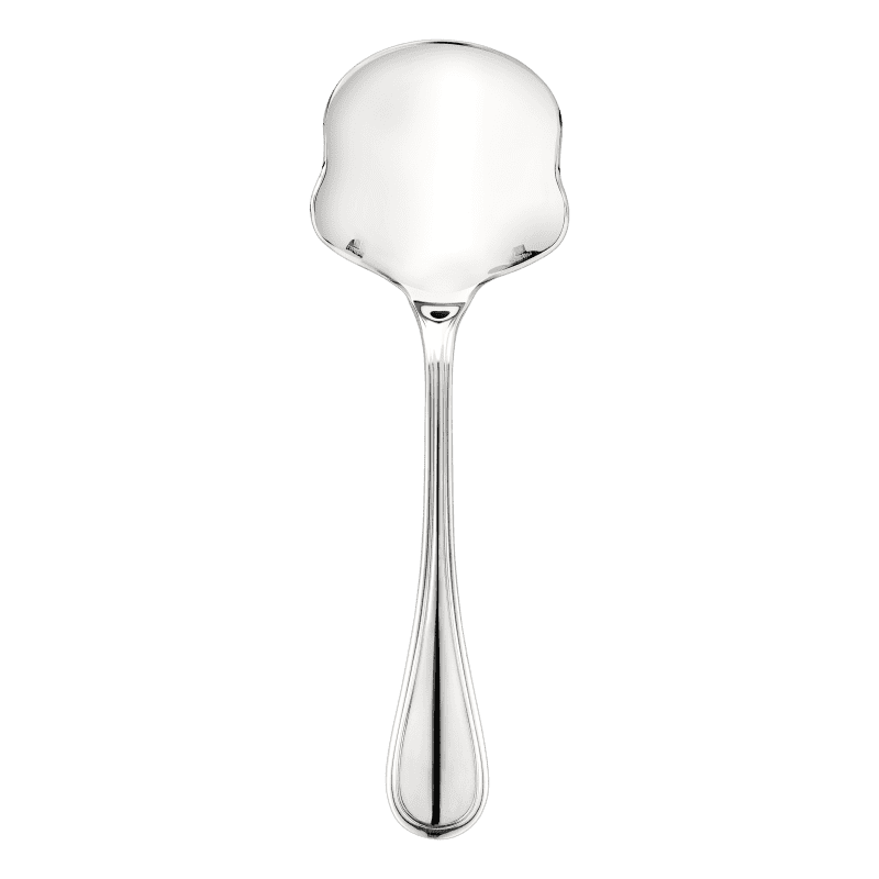 Christofle Silver-Plated Vegetable/Potato Serving Spoon Albi