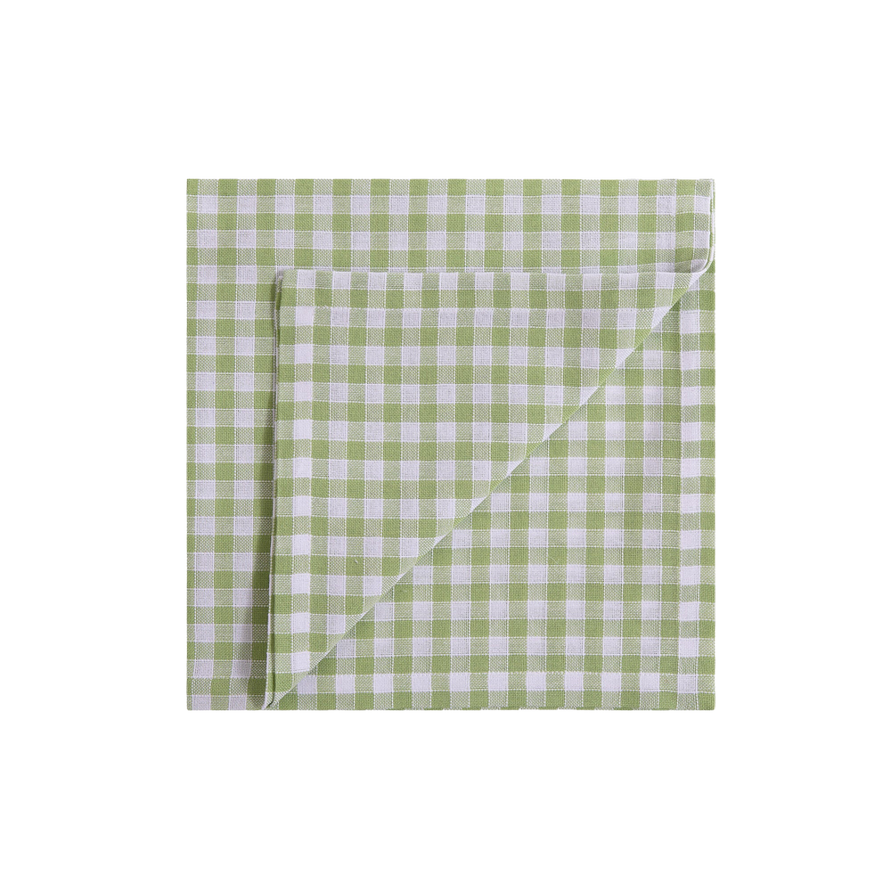 Vichy Napkin in Sage