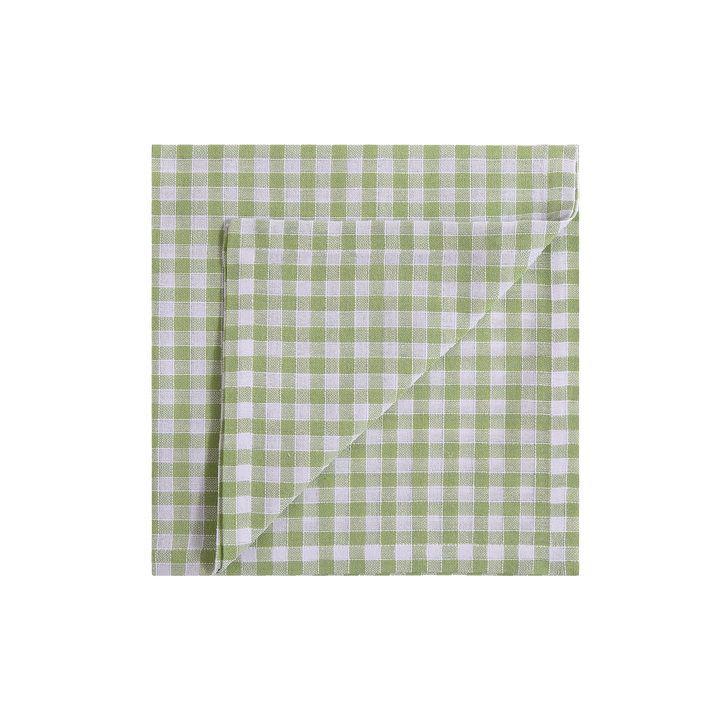 Vichy Napkin in Sage
