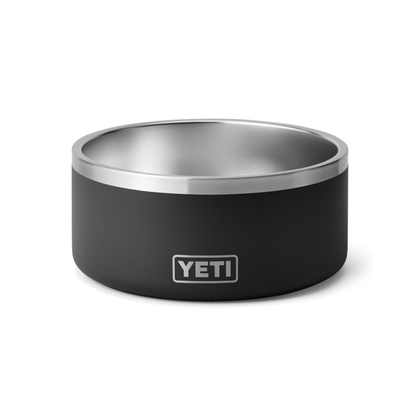 Boomer 8 Cup Dog Bowl, Color: Black or Stainless