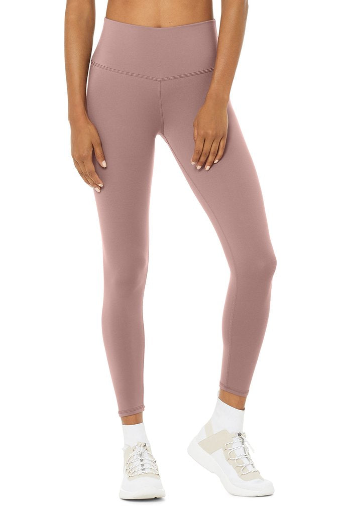 7/8 High-Waist Airbrush Legging in White