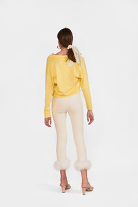 The Weekend Chic Set with Leggings in White