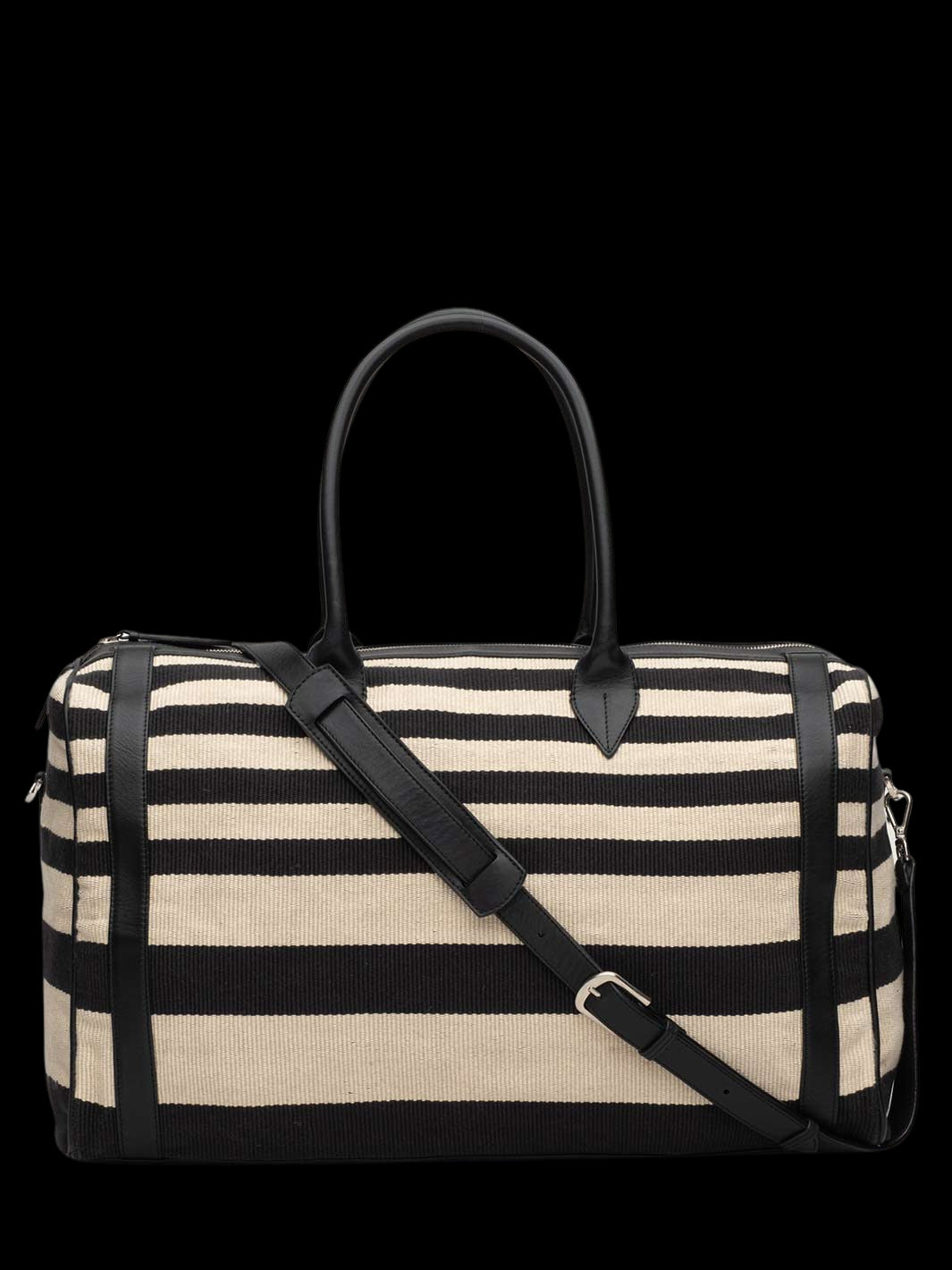 The Weekender in Cotton Stripe