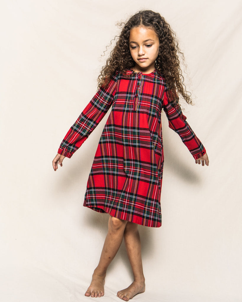 Children s Imperial Tartan Beatrice Nightgown Petite Plume