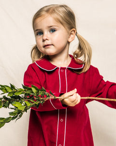 Red Flannel Cambridge Romper