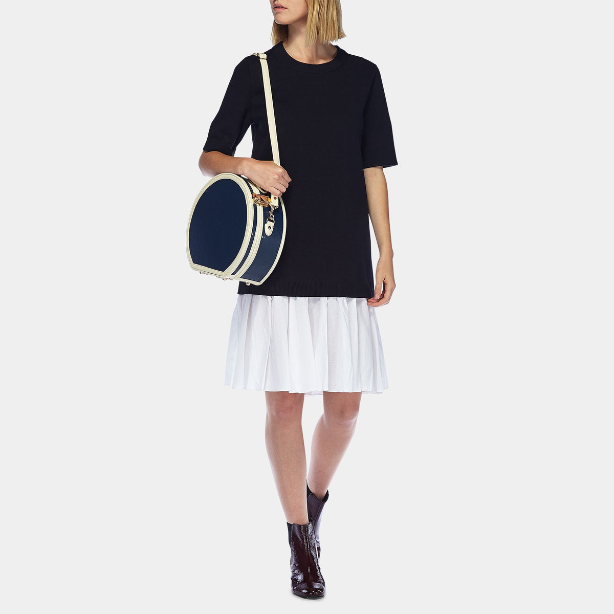 Entrepreneur Small Hatbox in Navy