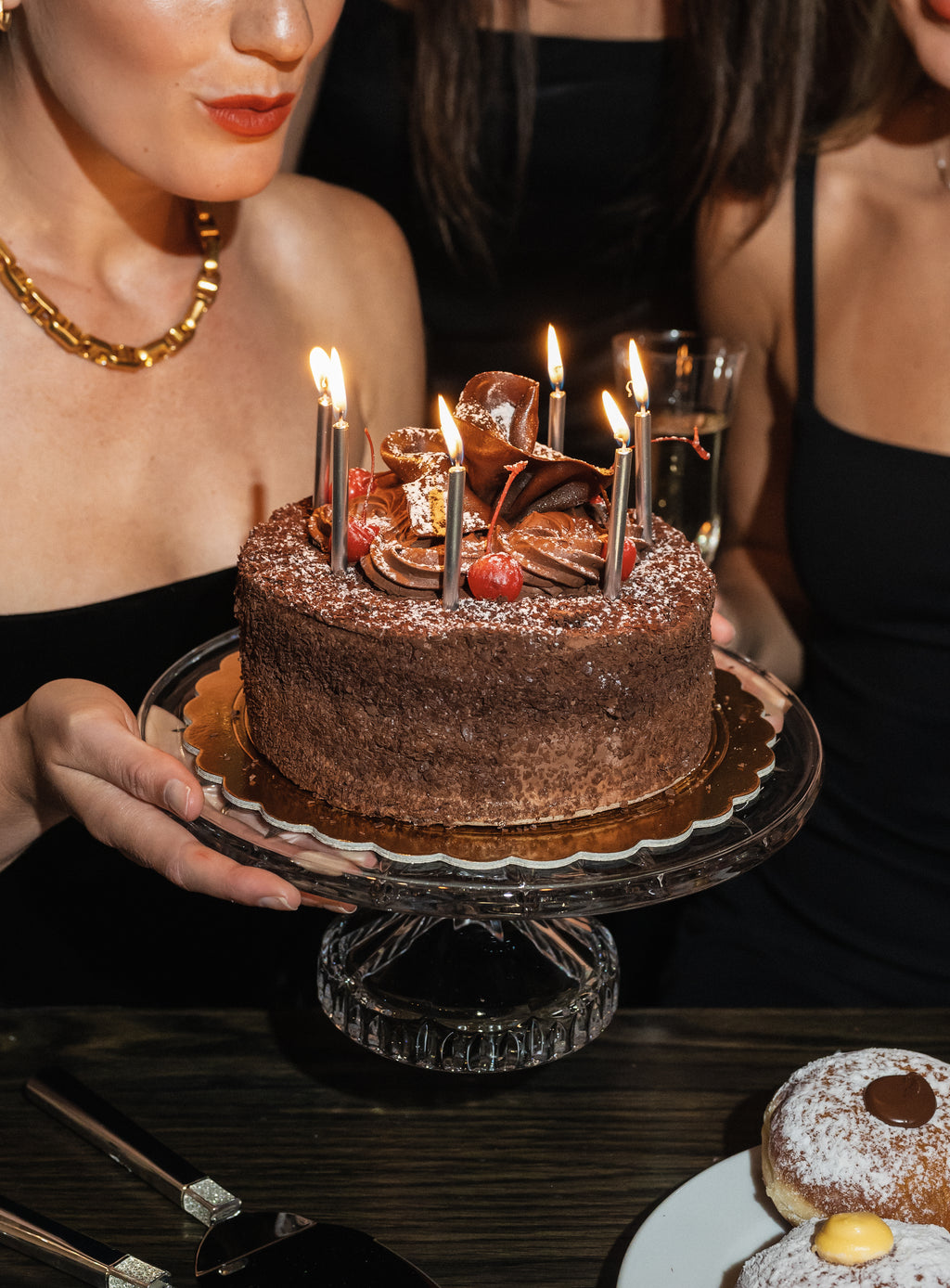 Lismore Cake Plate Footed 11"