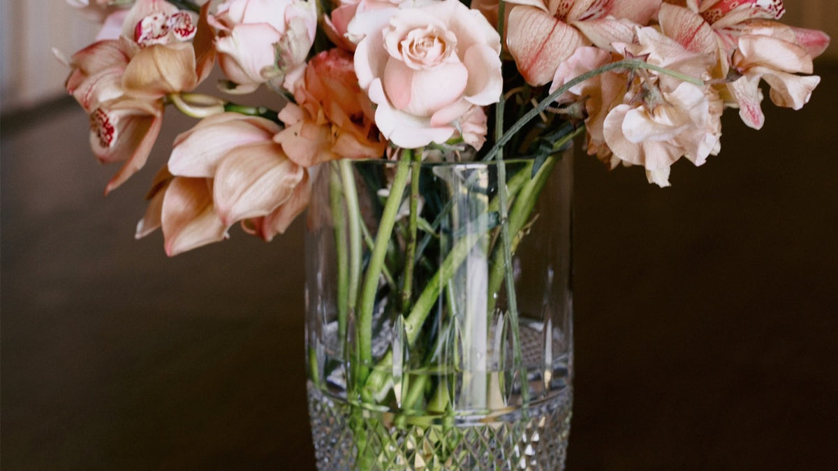 Irish Lace Vase
