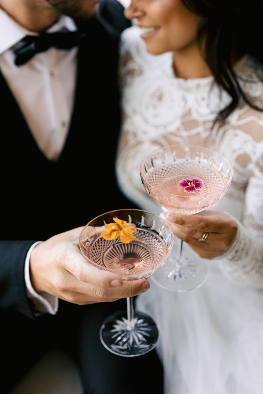 Irish Lace Martini 10 oz, Set of 2