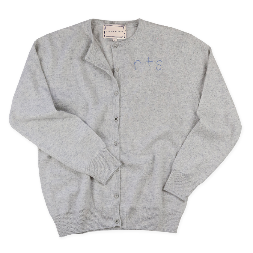 Custom Wedding Classic Cardigan | Over The Moon